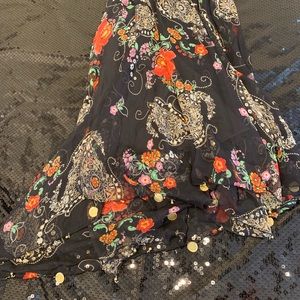 WD Boho Stylish Skirt or Cut dress
